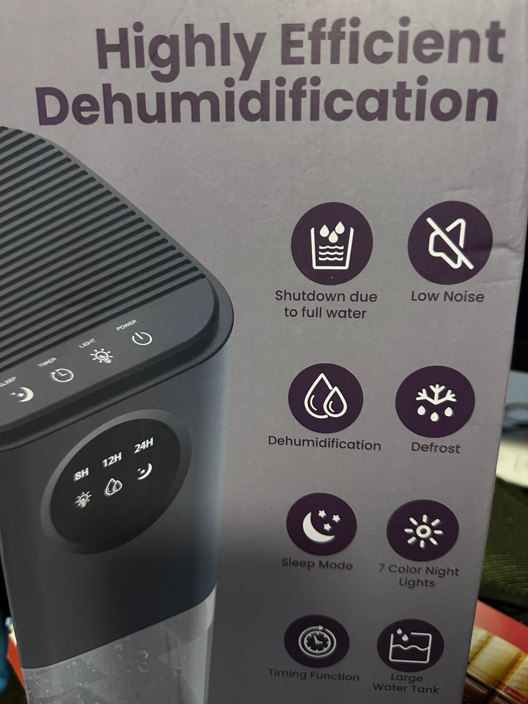 Dehumidifier (1.7 L Tank) - photo 2
