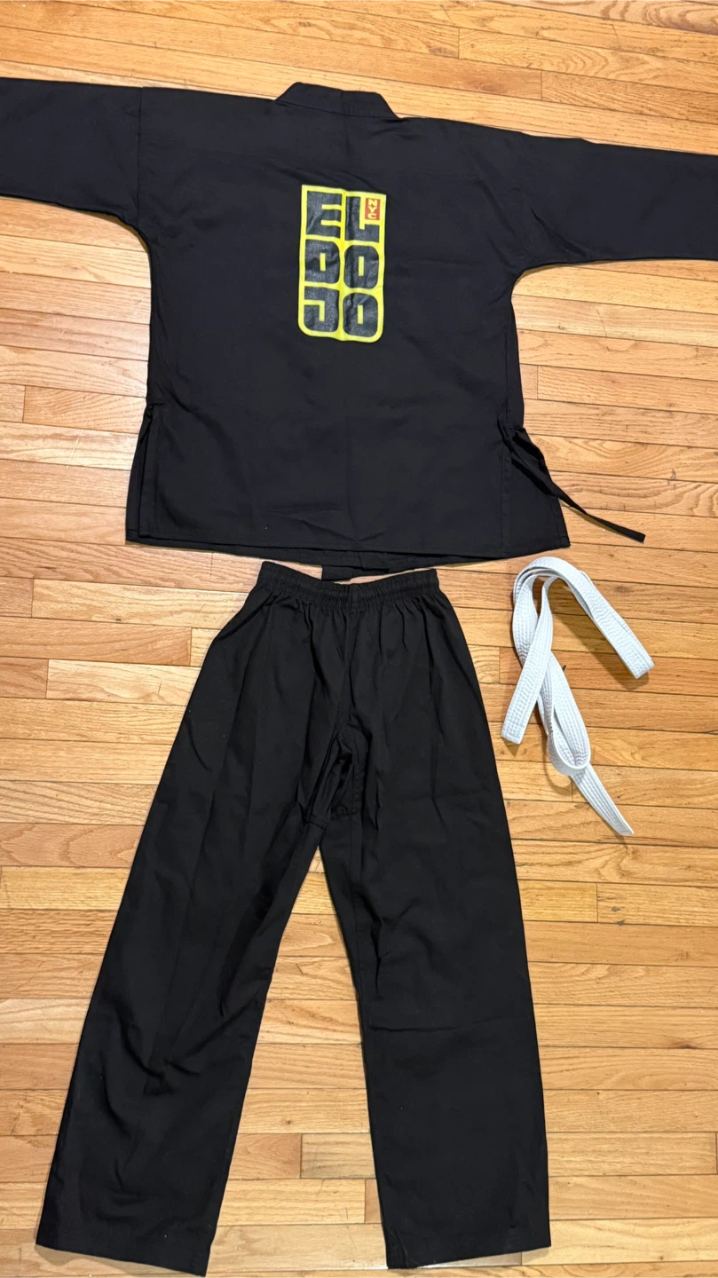 El Dojo NYC black martial arts gi