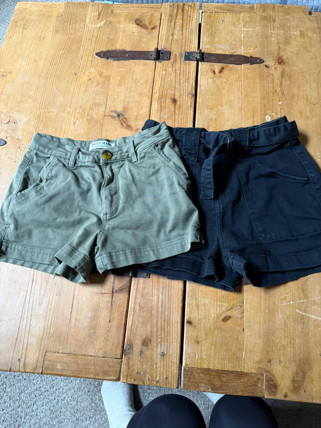 Brody Jeans Colour Midi Shorts - Size 25