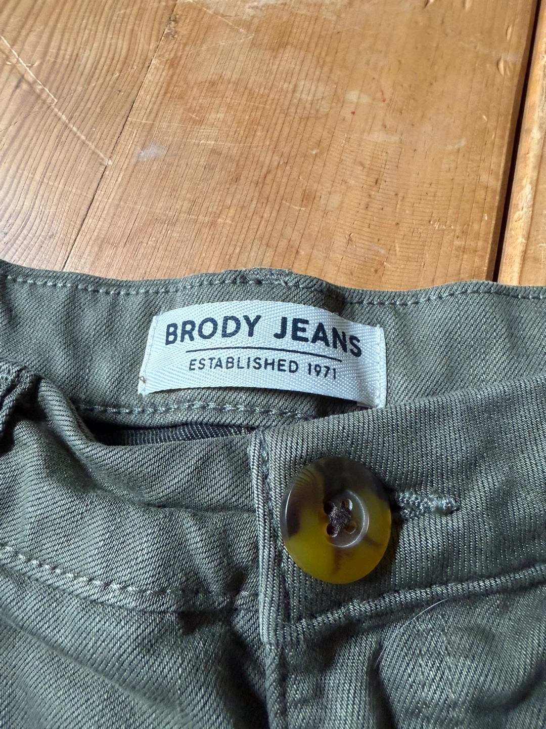 Brody Jeans Colour Midi Shorts - Size 25 - photo 3