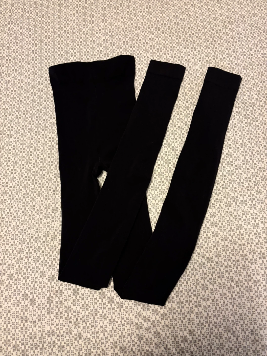 ✨✨Black Adult Footless Tights L/XL