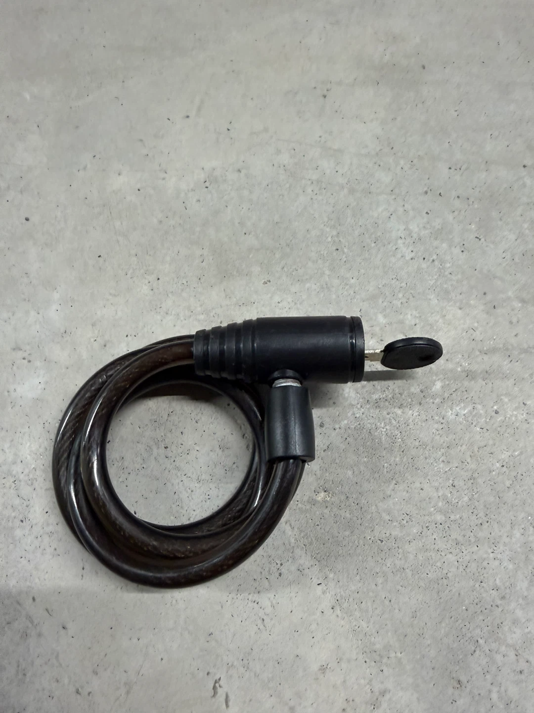 Black Coil Bike Lock