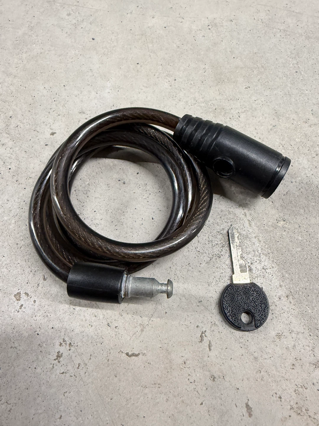Black Coil Bike Lock - photo 2