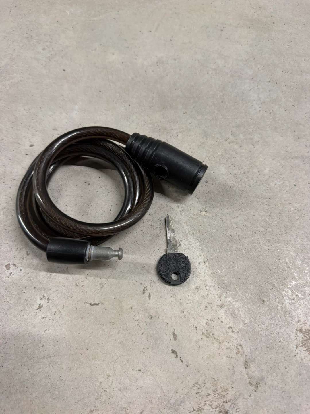 Black Coil Bike Lock - photo 3