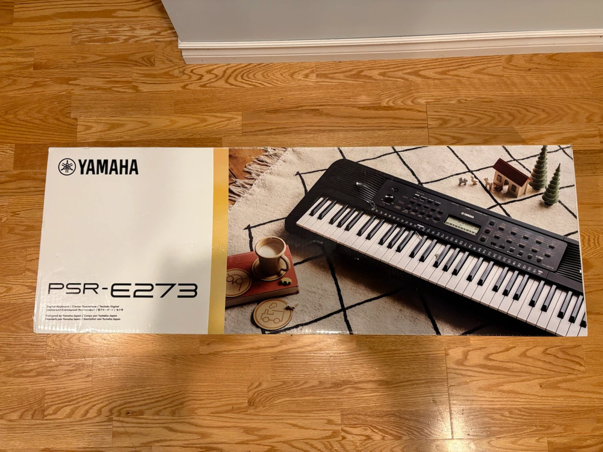 Yamaha PSR-E273 Digital Keyboard - photo 4