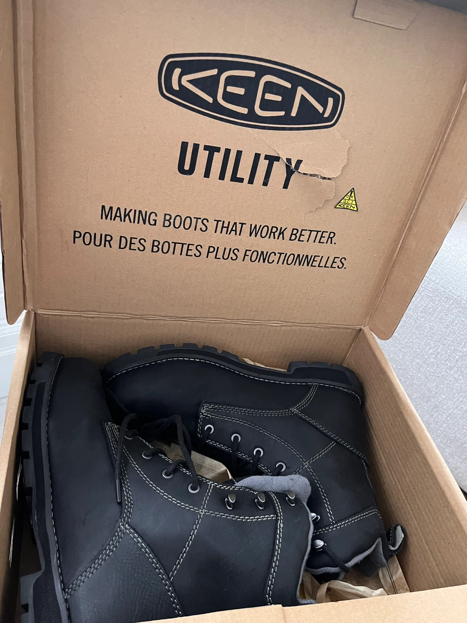 👷‍♀️KEEN Utility CSA Seattle Work Boot – Women’s Size 9M – BNIB - photo 3