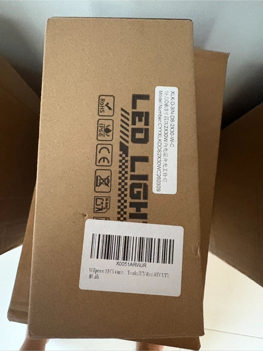 Willpower 2 PCS 4 inch LED Work Lights - photo 5