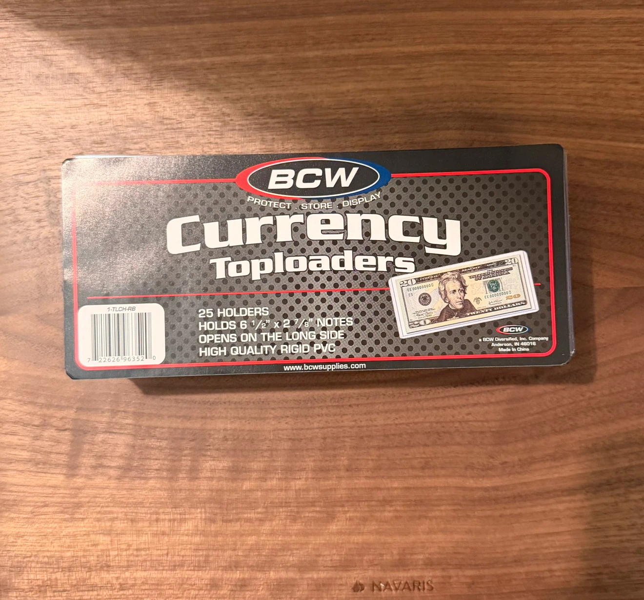BCW Currency Toploaders