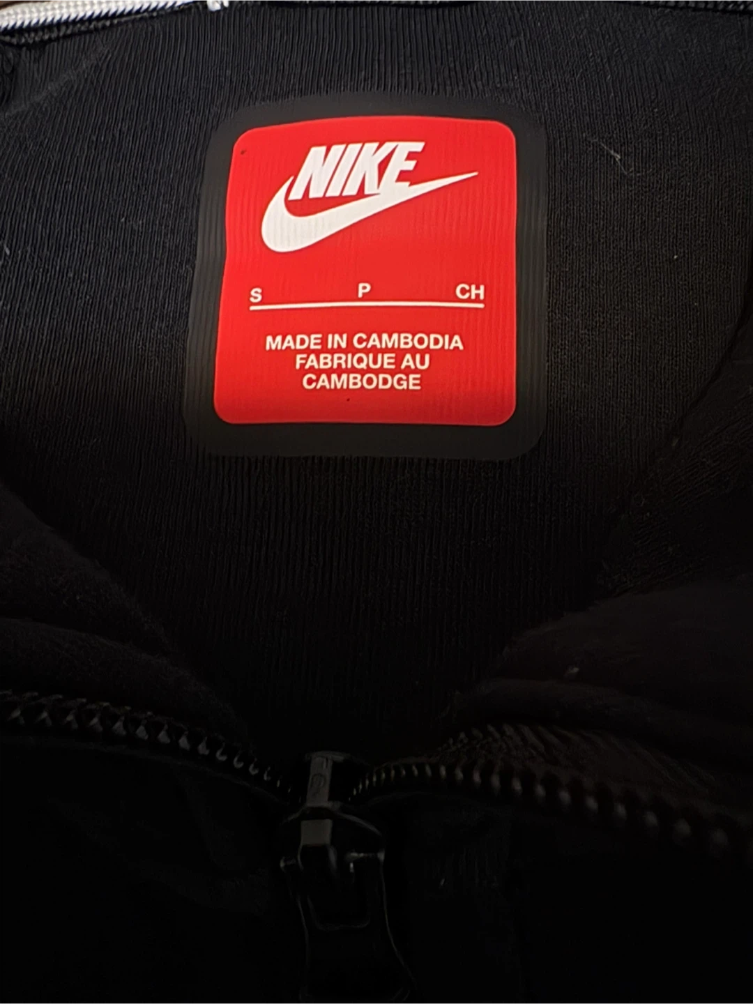 OG Nike Tech Fleece Full-Zip Hoodie (Black - photo 4