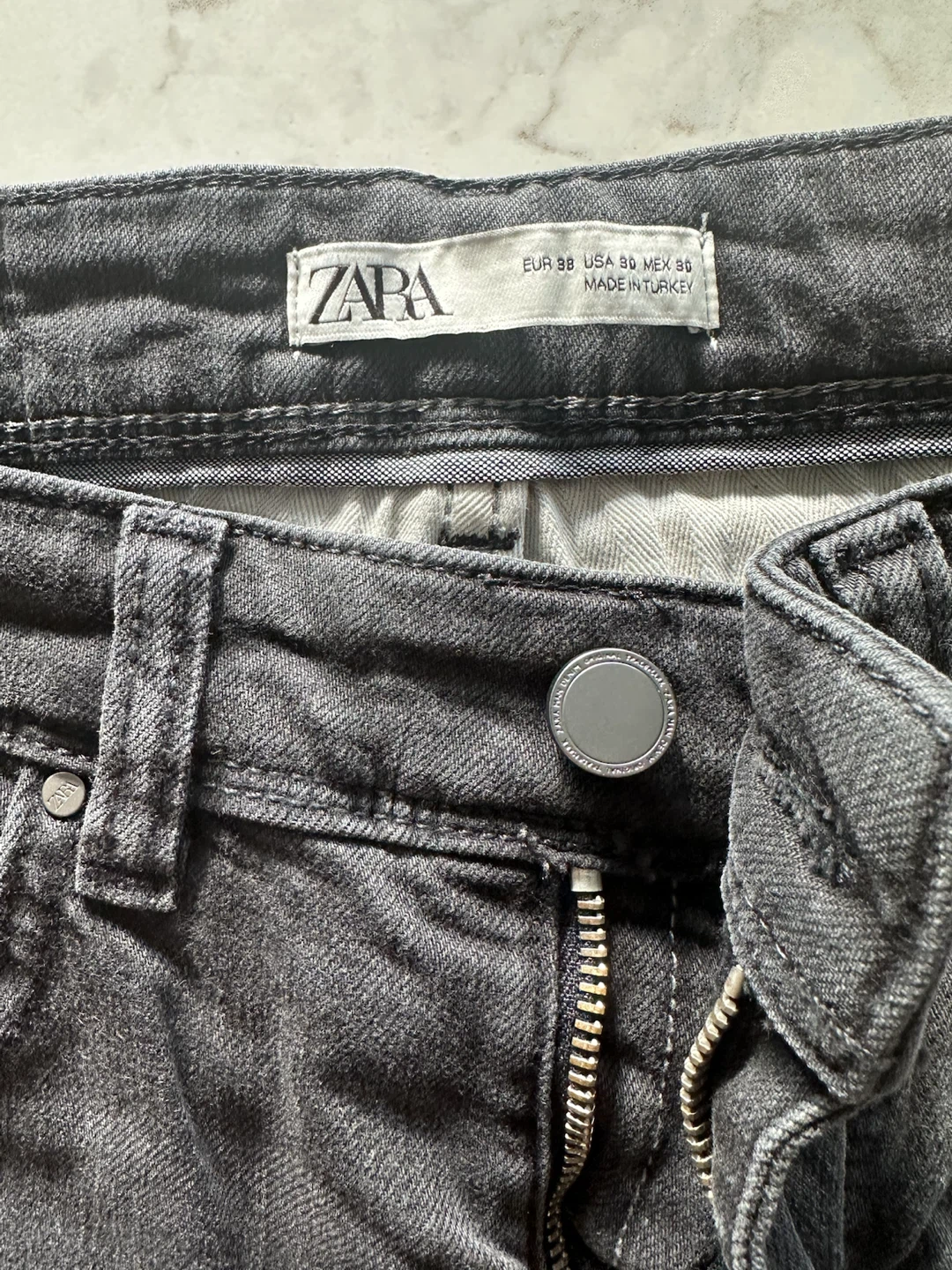 ZARA Black Denim Jeans