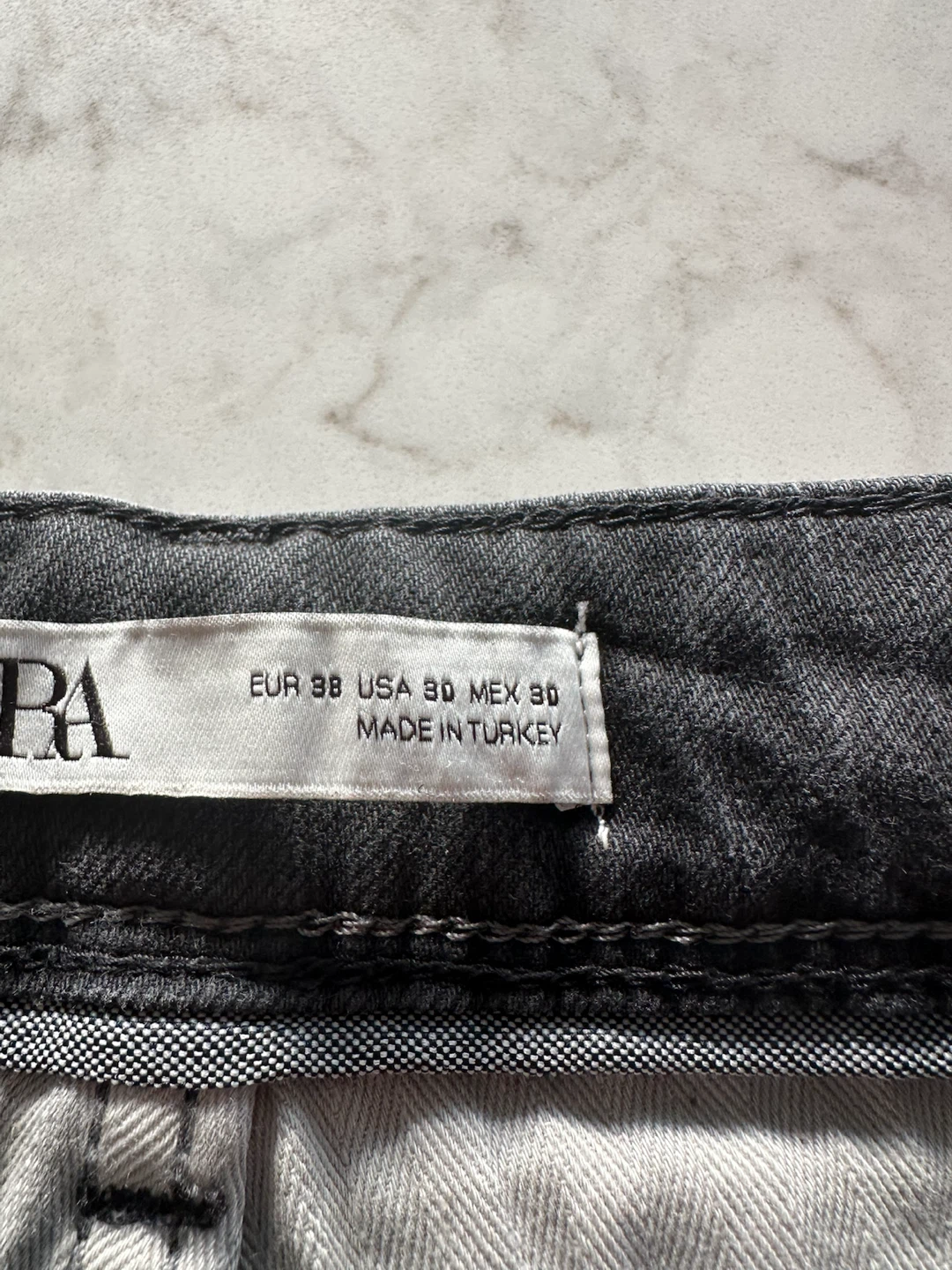 ZARA Black Denim Jeans - photo 2