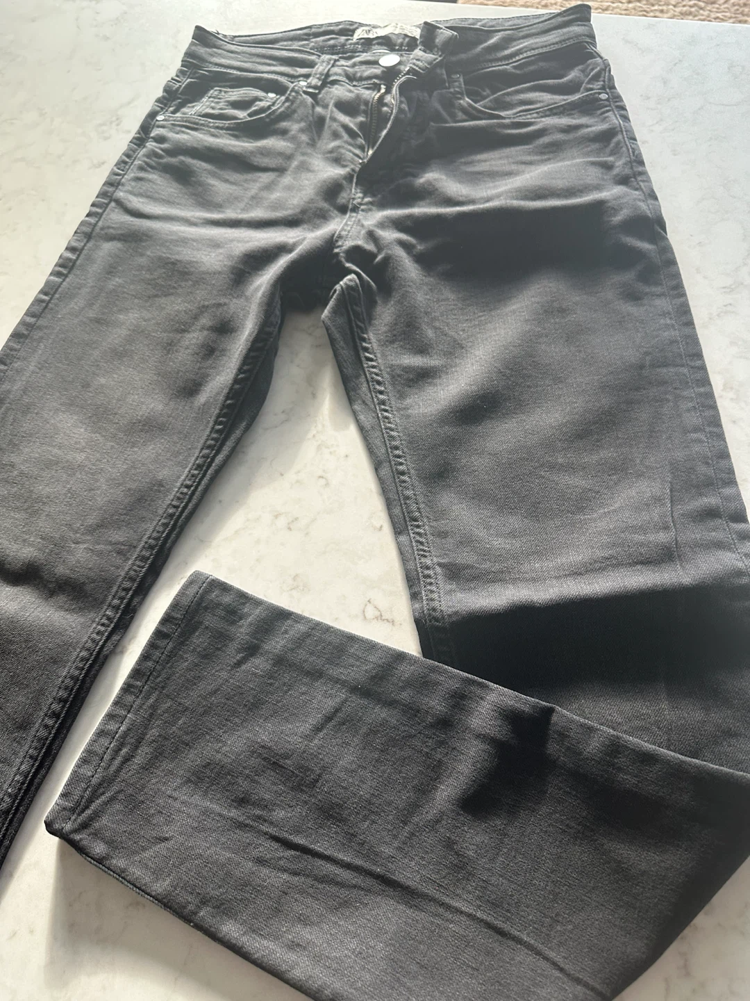 ZARA Black Denim Jeans - photo 5