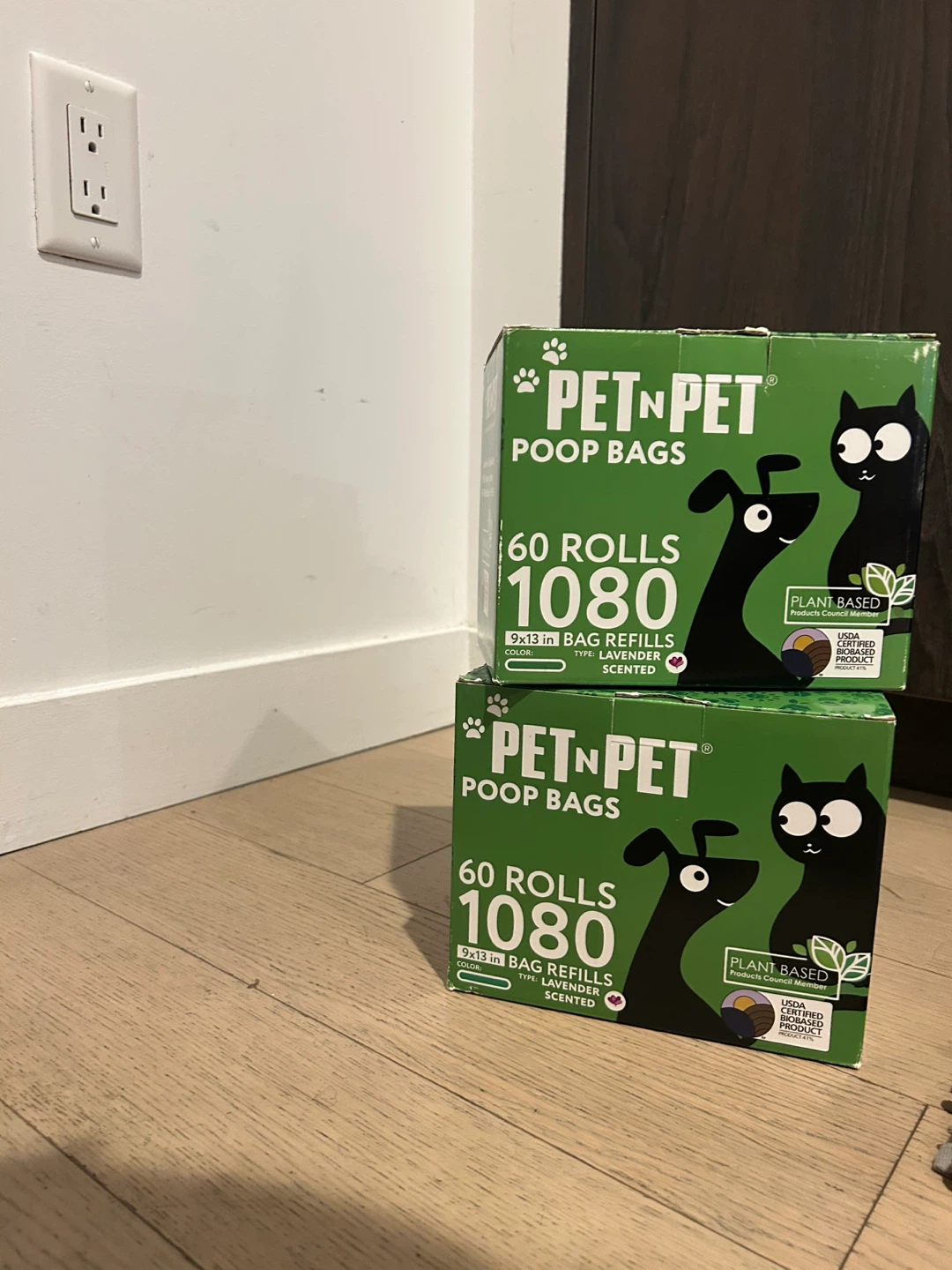 Pet 'N Pet Poop Bags - (1080 Bags) x2