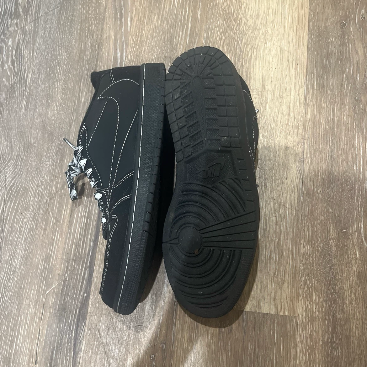 Nike Air Jordan 1 Low Black phantom Size 10 - photo 3