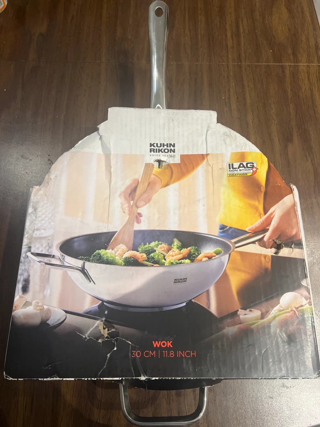 Kuhn Rikon Wok 30 cm / 11.8 Inch