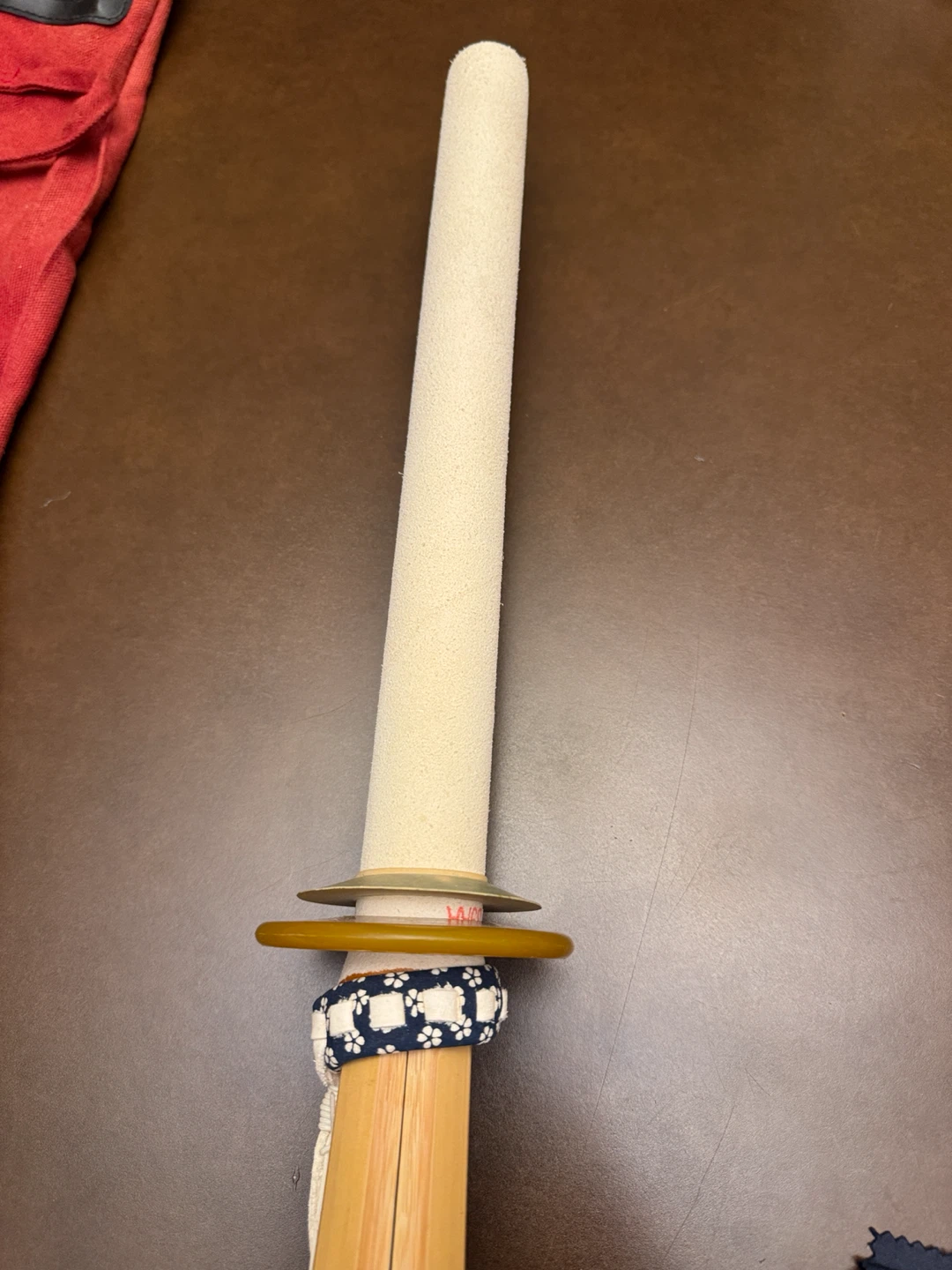 Shinai Bamboo Practice Sword with Red Dragon Bag - photo 2