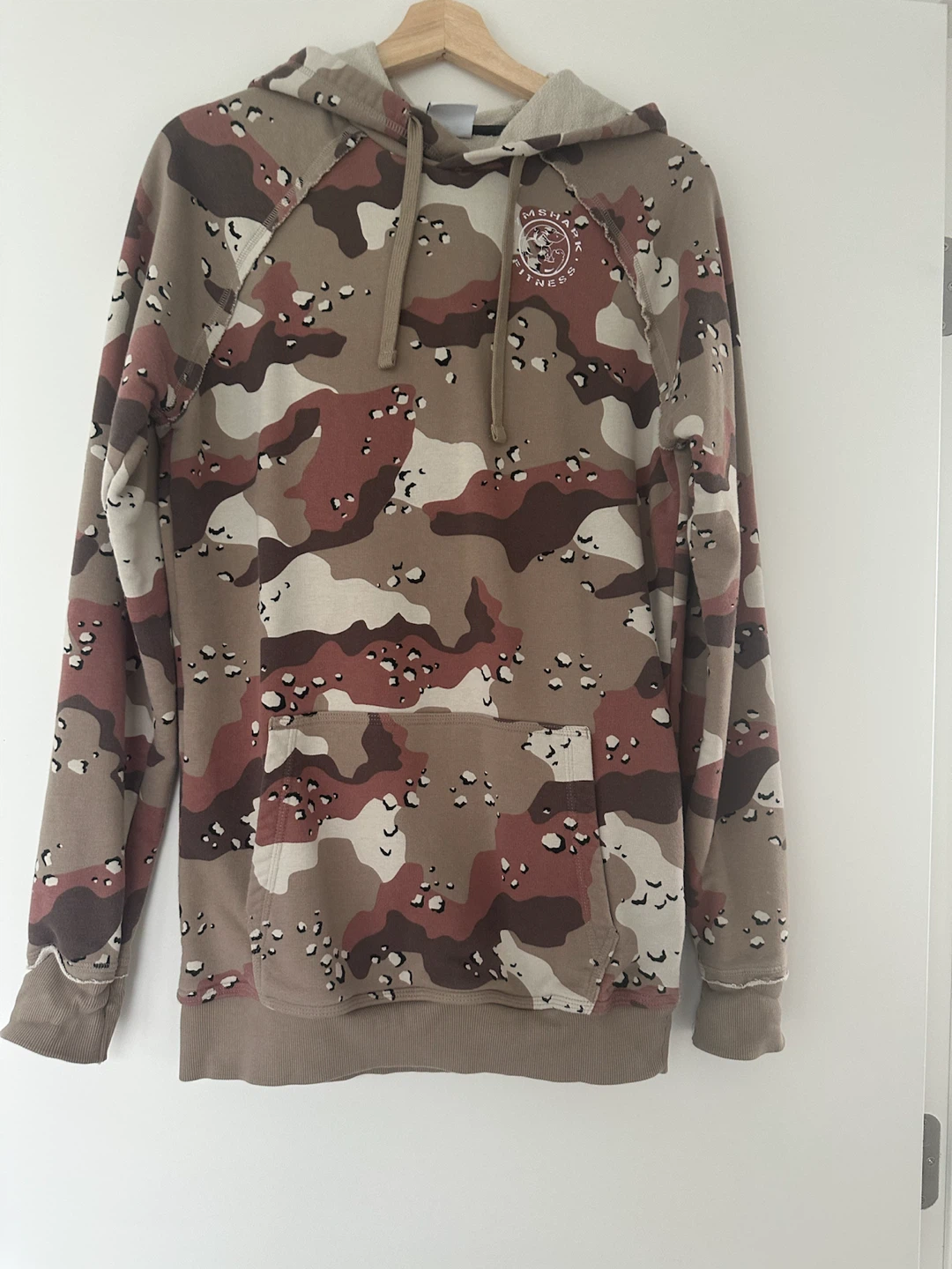 Gymshark Camo Hoodie Size S