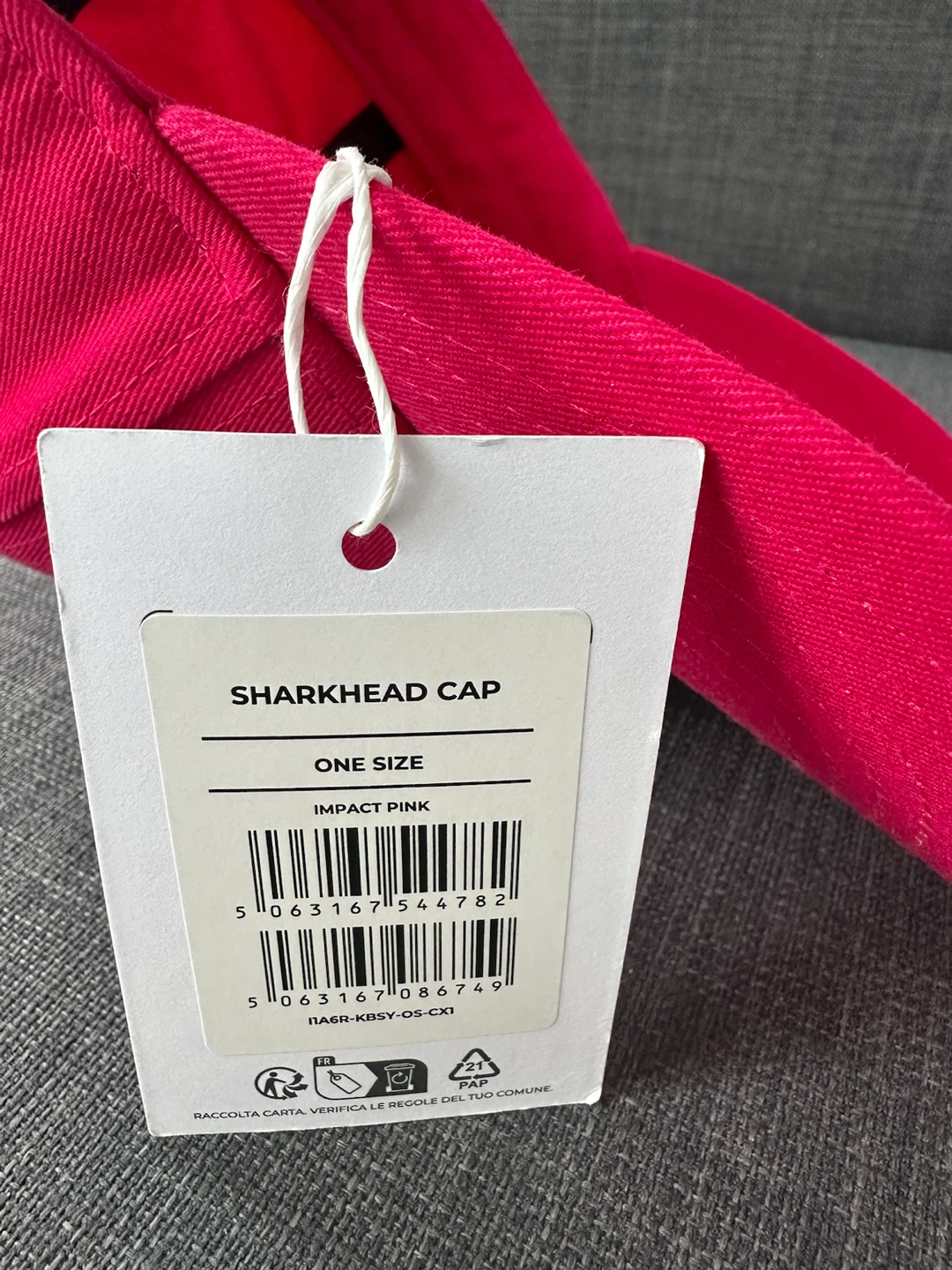 Gymshark Sharkhead Cap - Impact Pink - photo 3