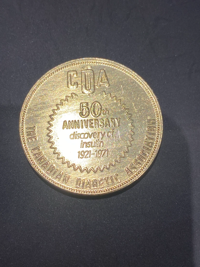 Canadian Diabetic Association 50th  coin - photo 2