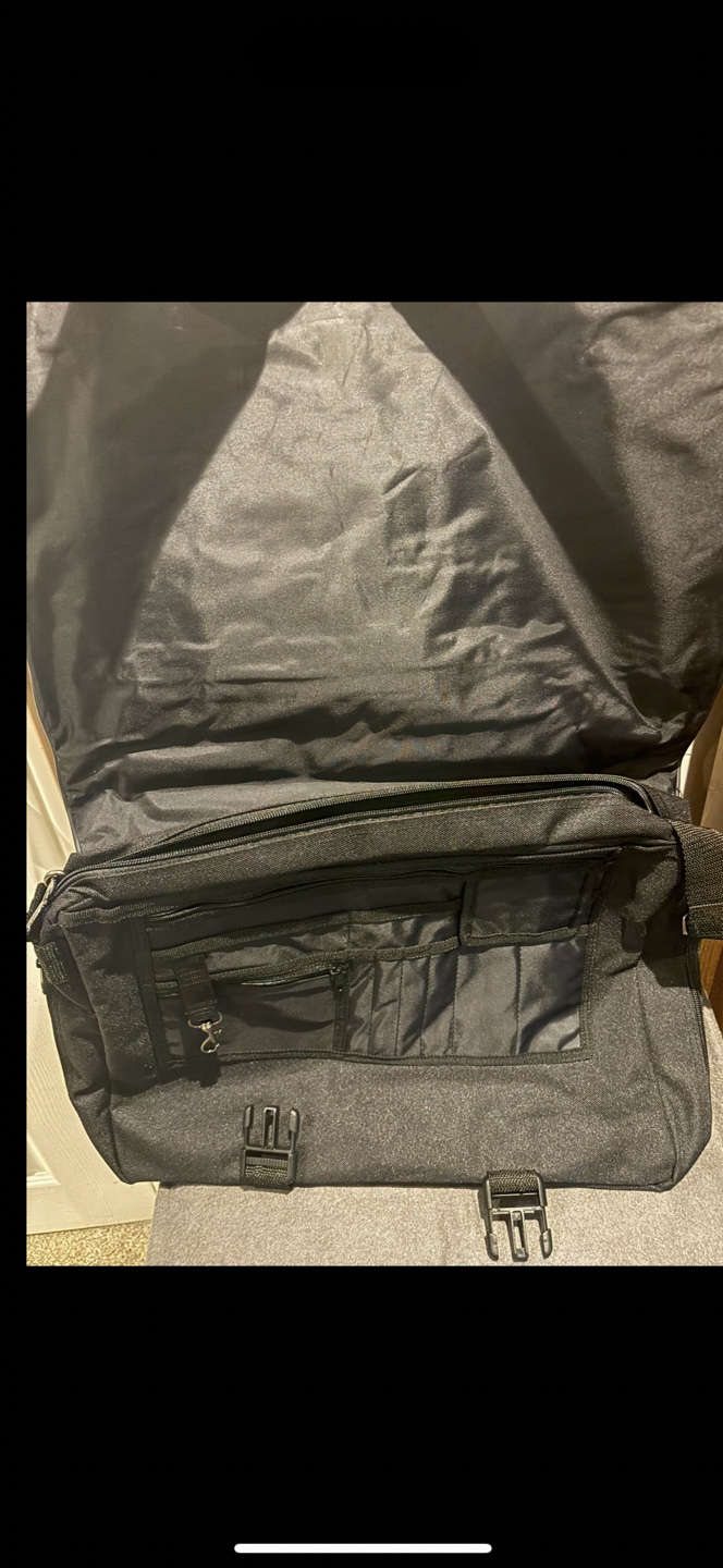 Black  Messenger Bag - photo 3