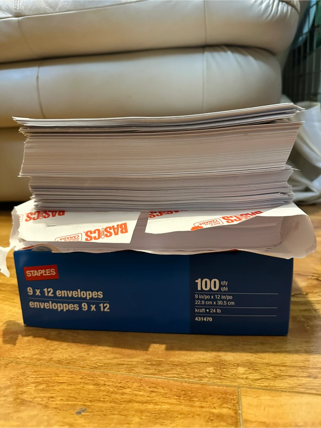 School & Office Supply Bundle - paper and envelopes