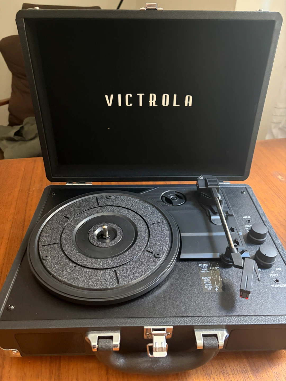 Victrola record player