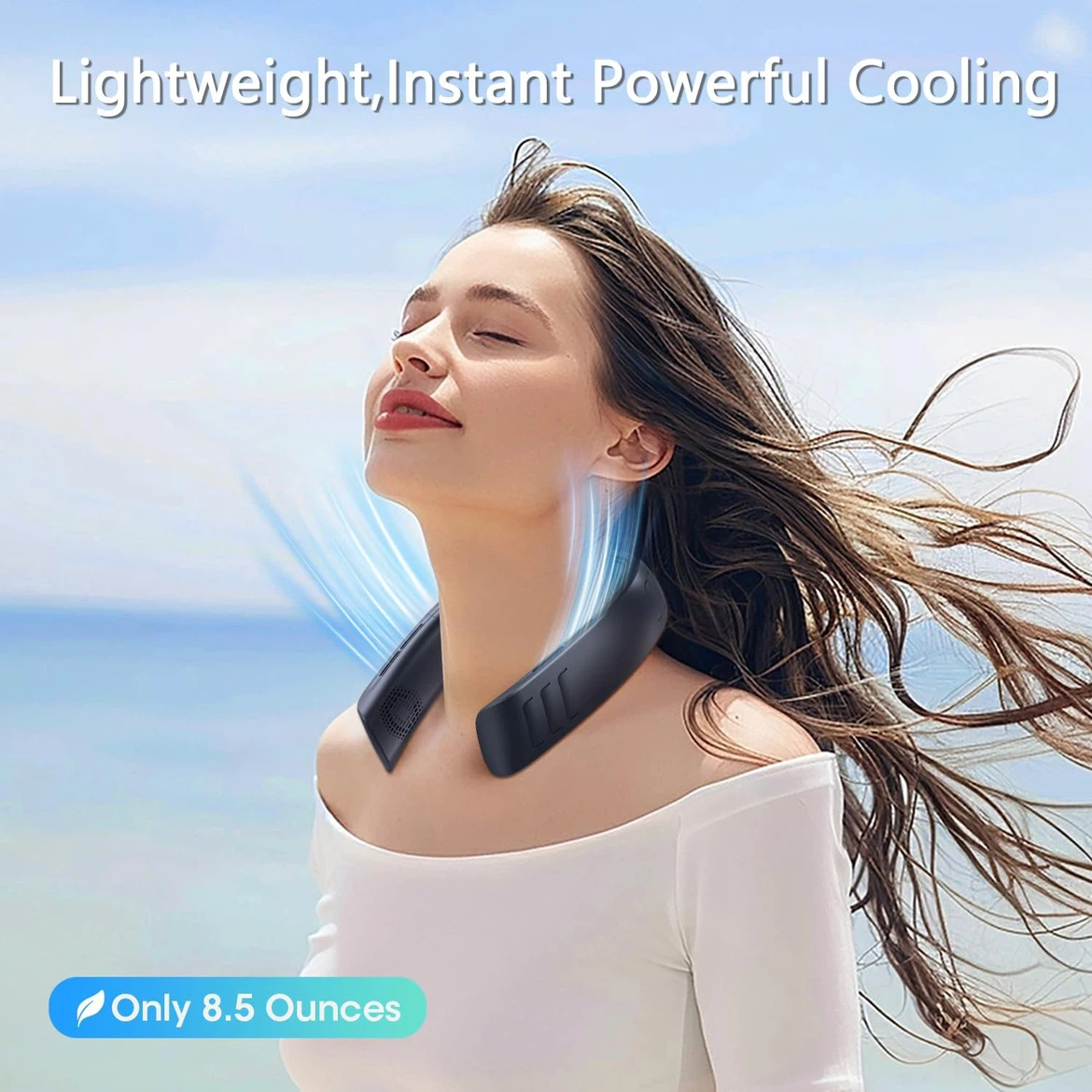 Neck Fan Rechargeable Battery 18Hrs - photo 4