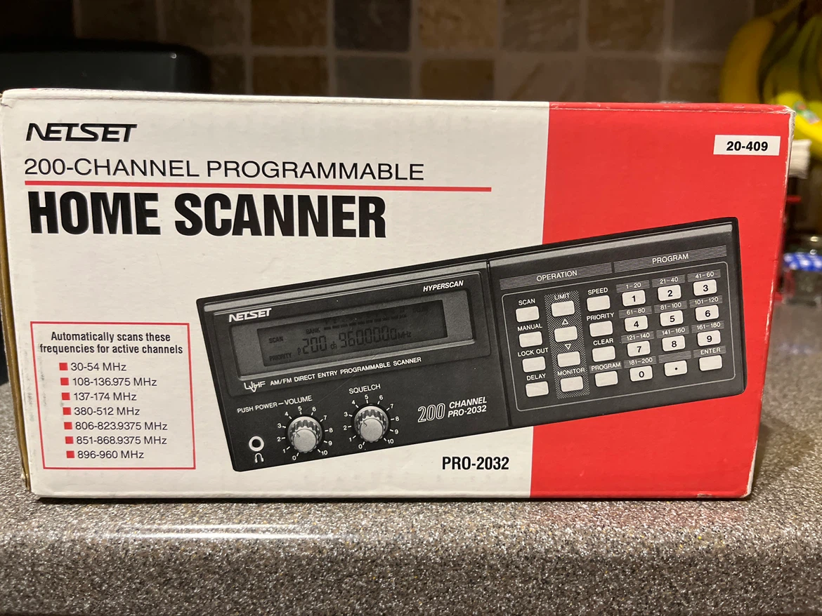 Netset 200 Channel programmable scanner - photo 2