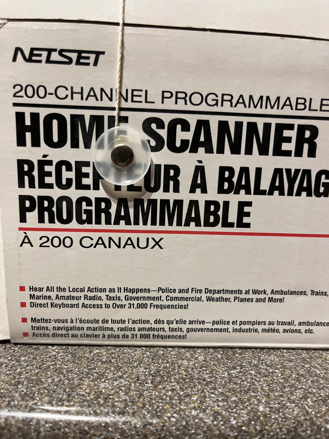 Netset 200 Channel programmable scanner - photo 3