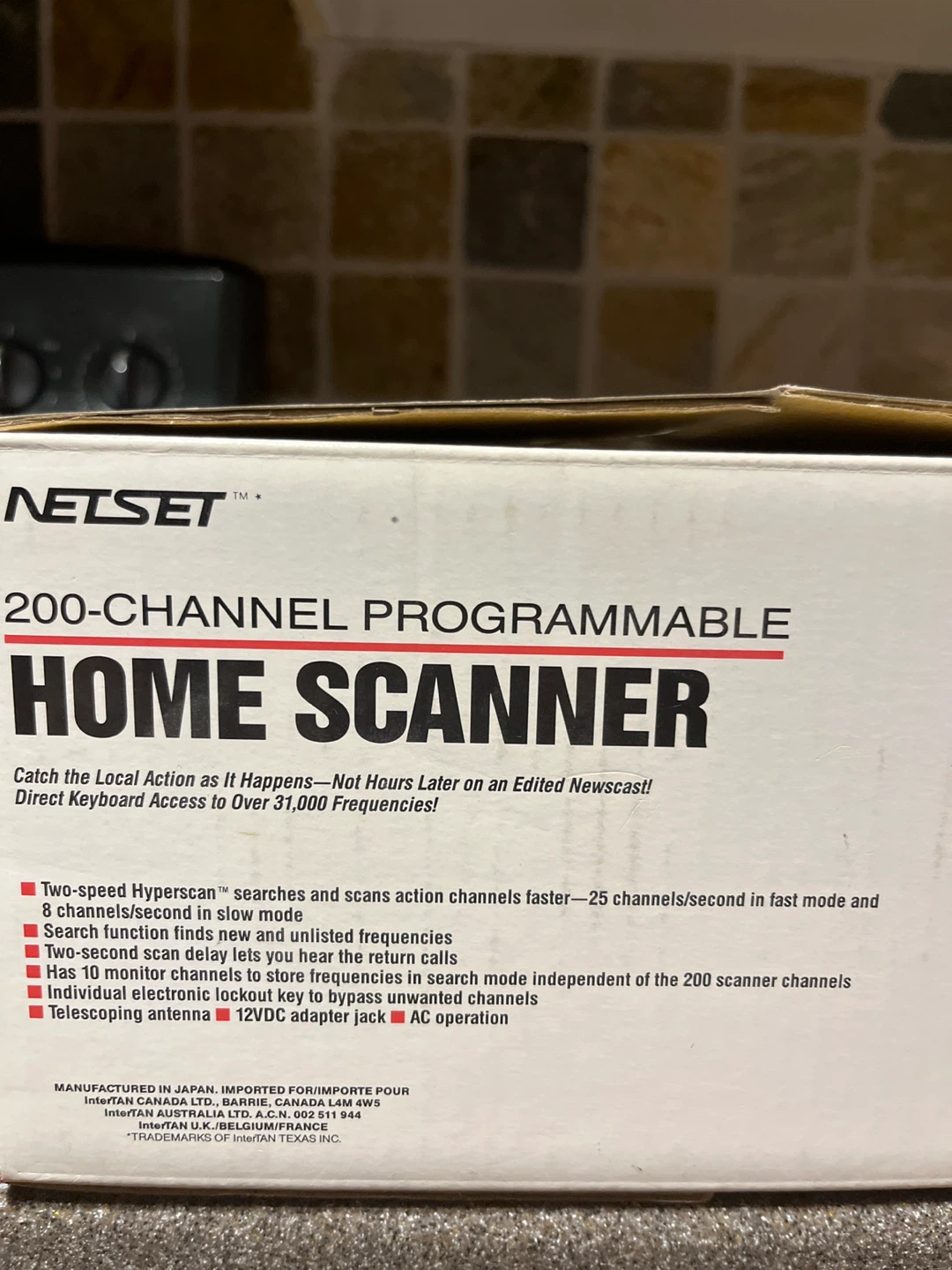 Netset 200 Channel programmable scanner - photo 4