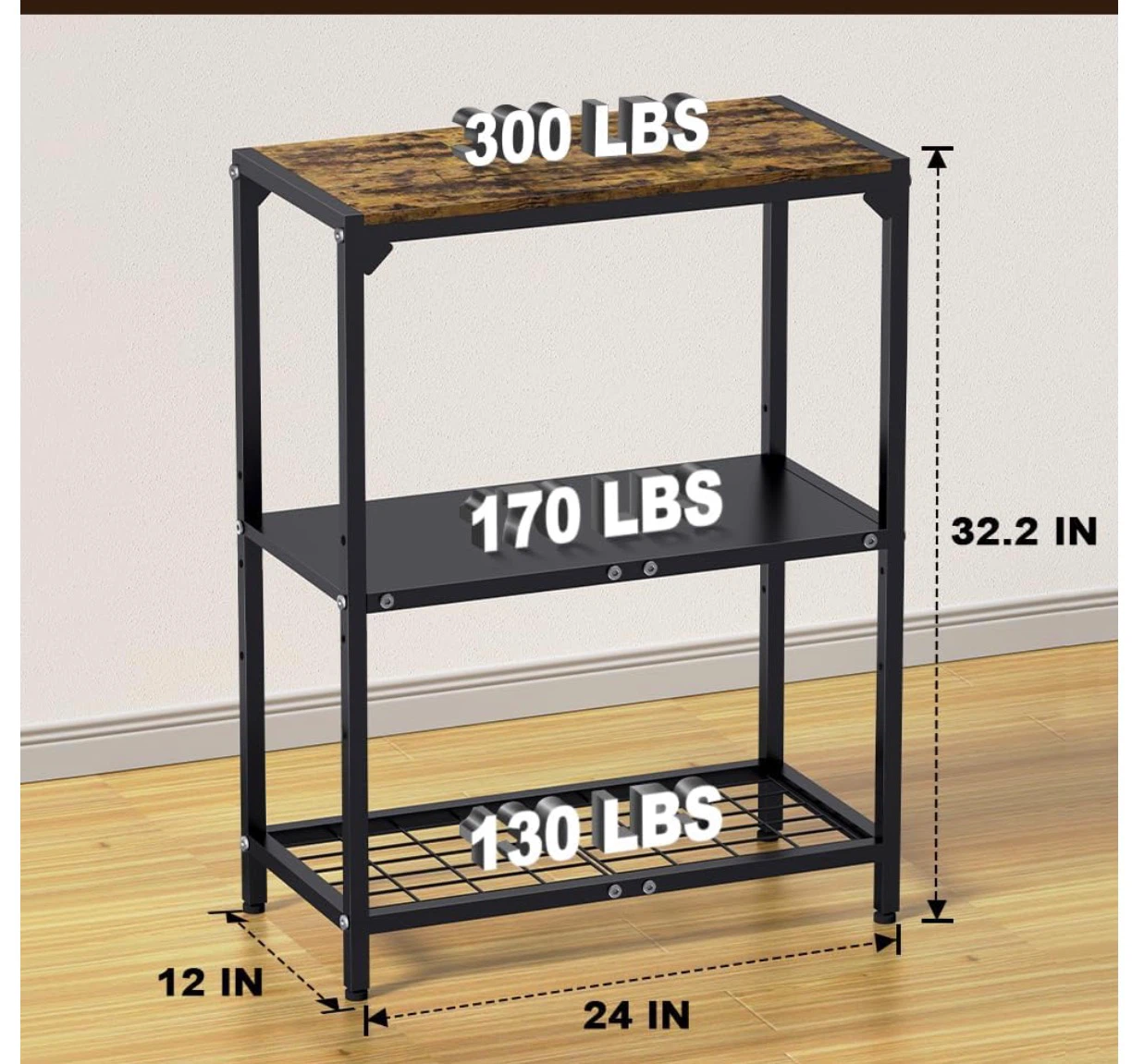 Aquarium 20 gallon with 3-Tier Aquarium Stand - photo 2