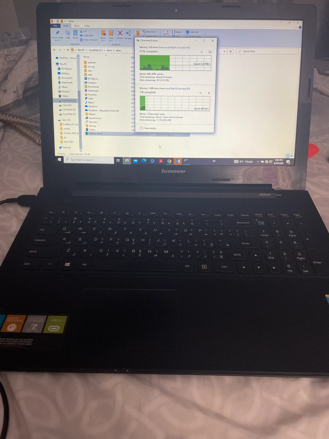 Lenovo G50-30 15.6” Laptop