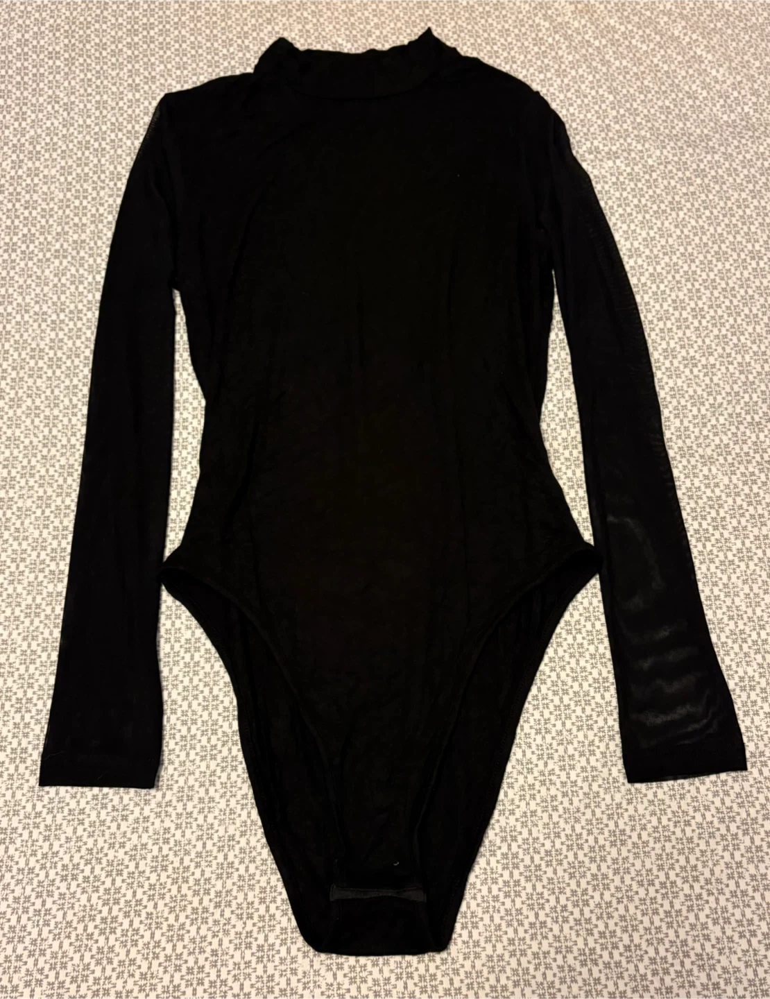 ✨✨SHEIN Black Long Sleeve Bodysuit