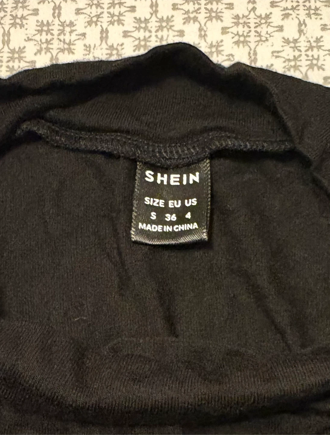✨✨SHEIN Black Long Sleeve Bodysuit - photo 2