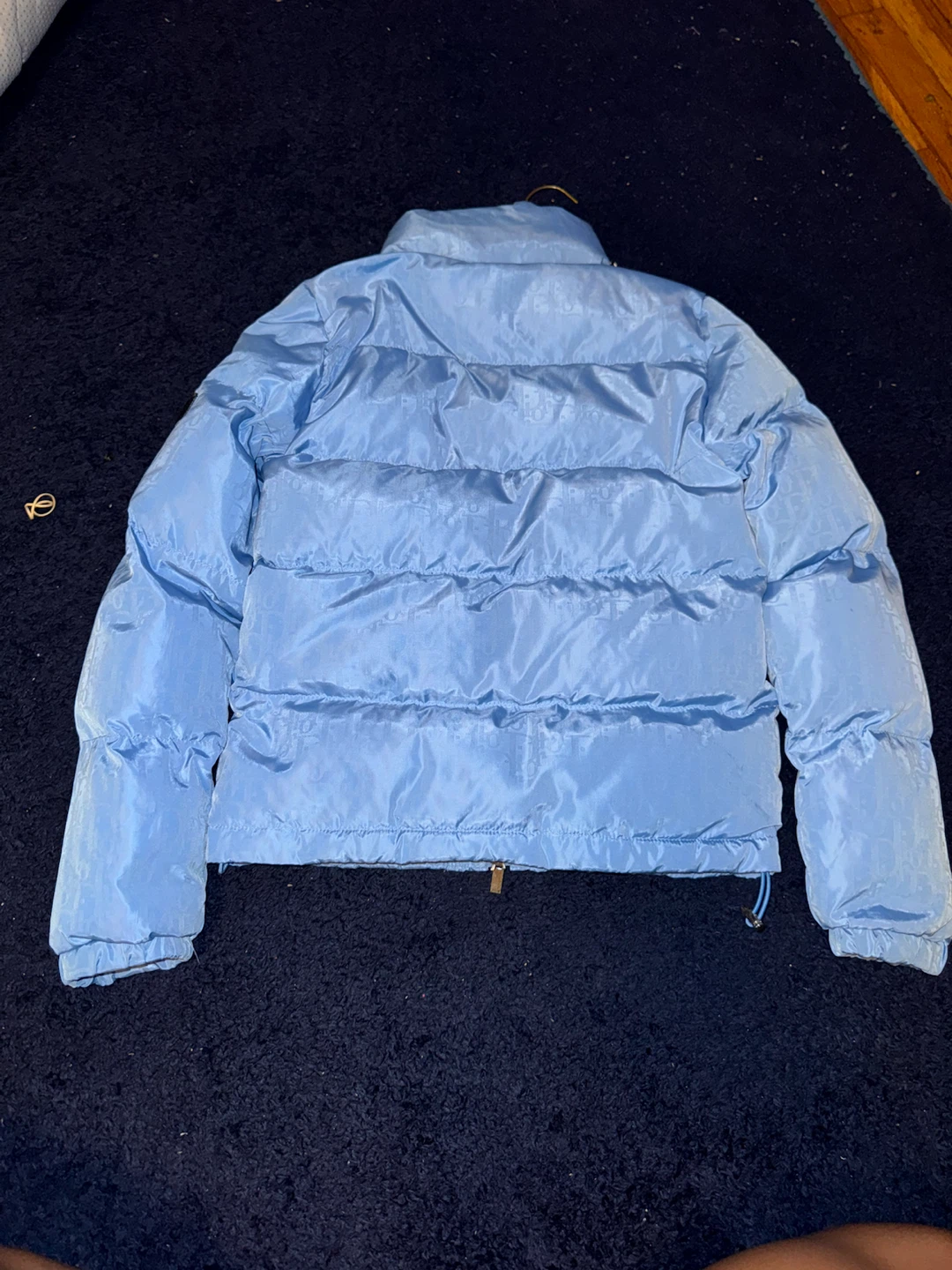 Dior Puffer Jacket Baby Blue Monogram kids - photo 5