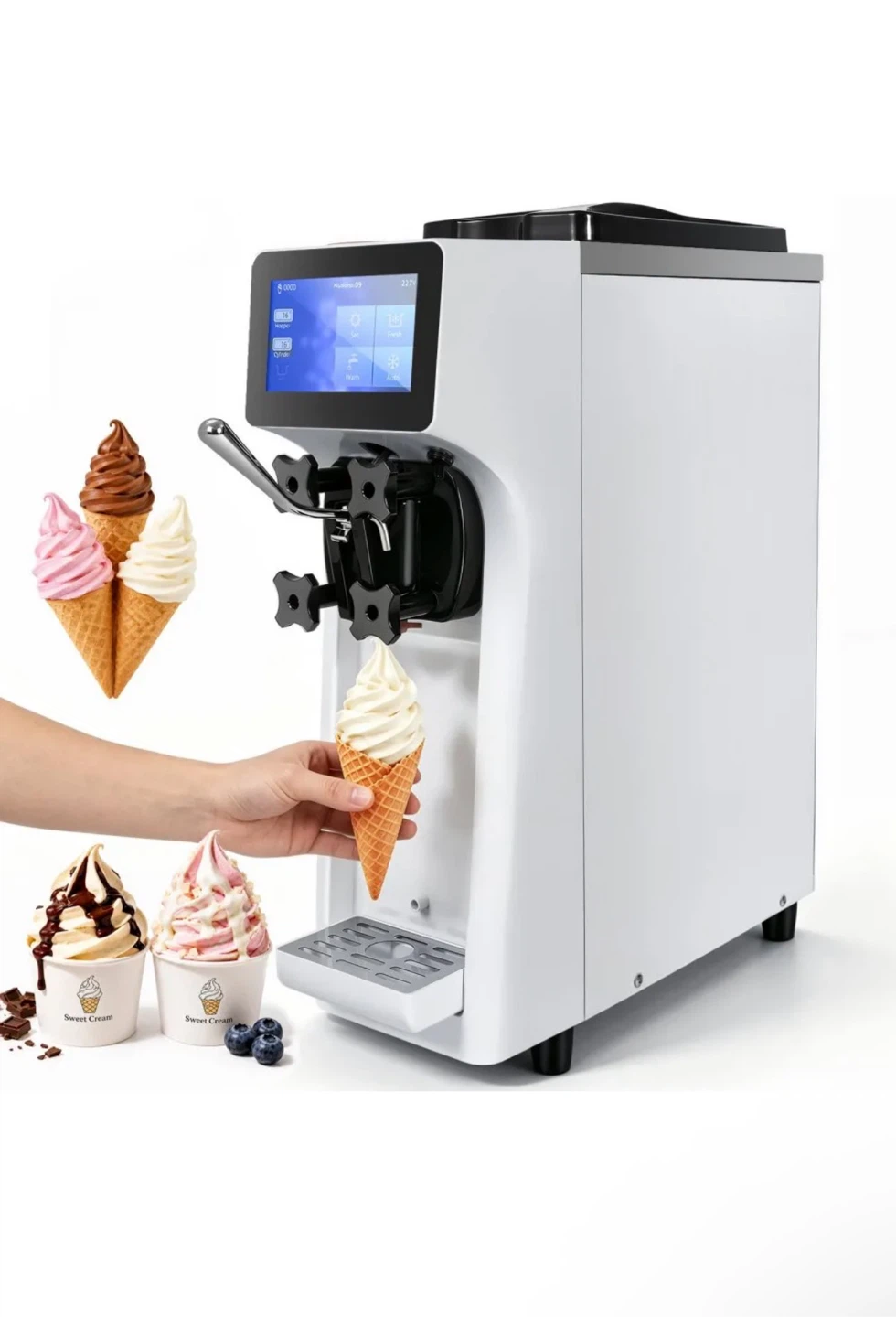 Soft Serve Ice Cream Machine