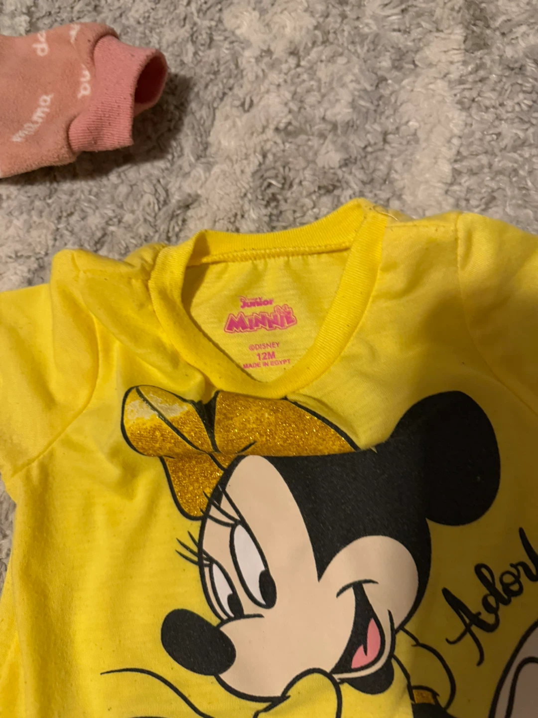 Baby Girl Outfit: Minnie Mouse Dress & Sleep Sack - photo 3