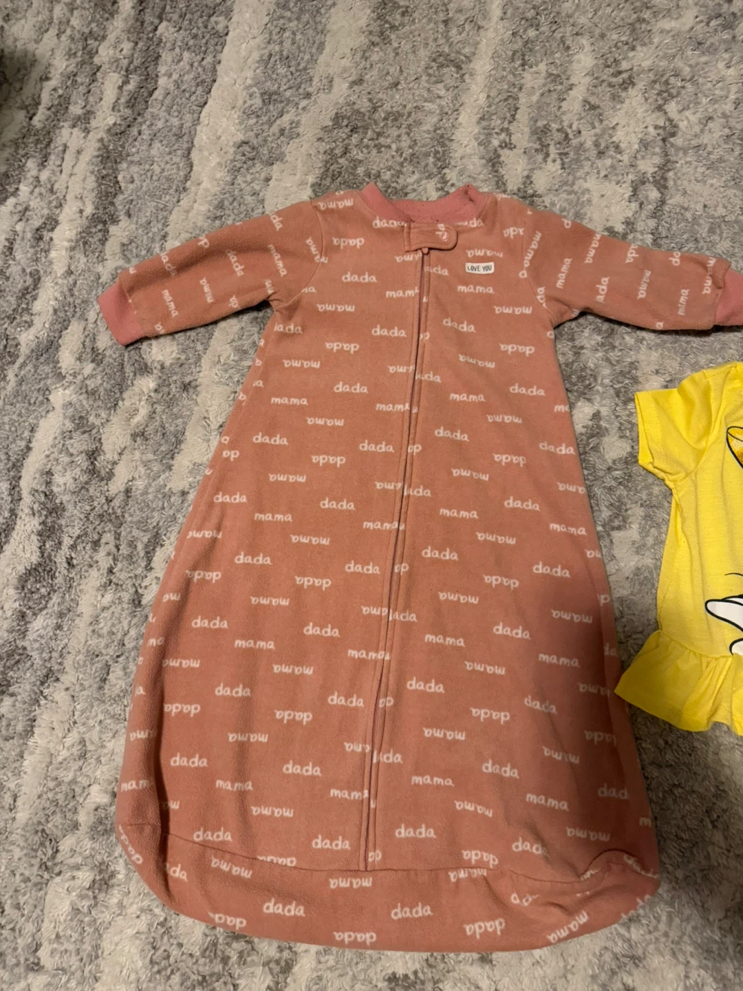 Baby Girl Outfit: Minnie Mouse Dress & Sleep Sack - photo 4