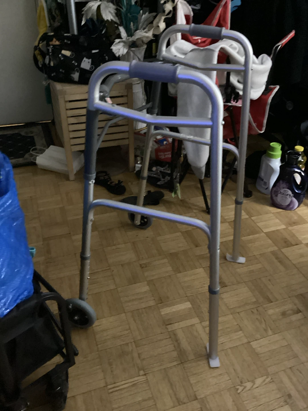 Aluminum Walker with Wheels