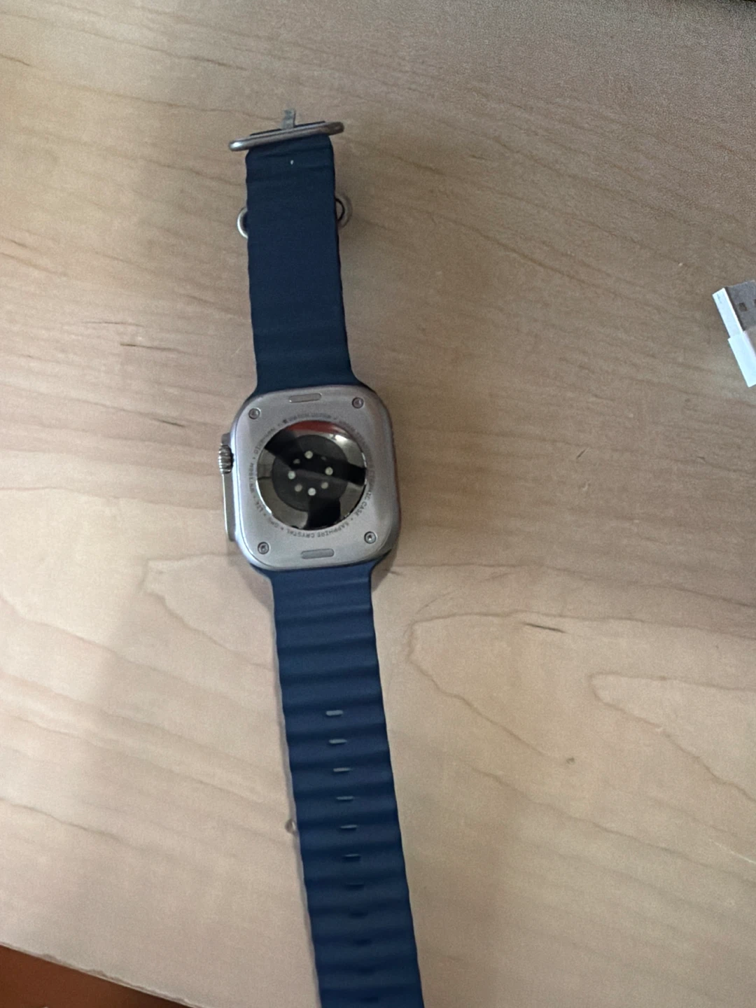 Apple Watch Ultra with Blue Trail Loop Band - photo 4