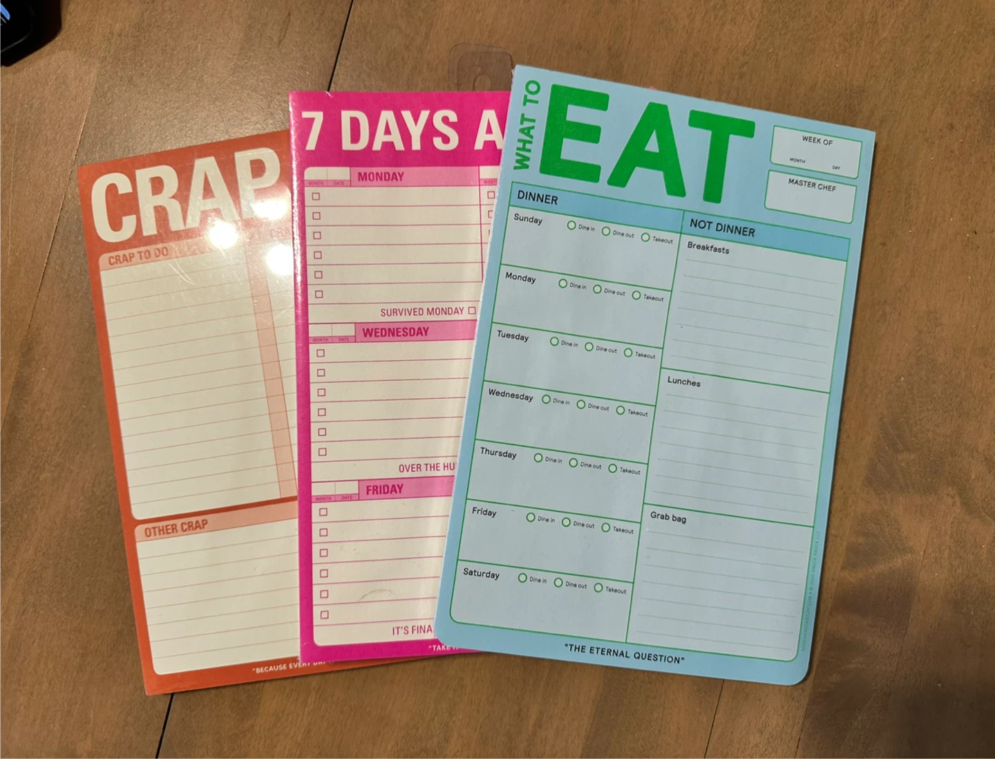 To-do list Classic Pads Set NEW IN PACKAGING