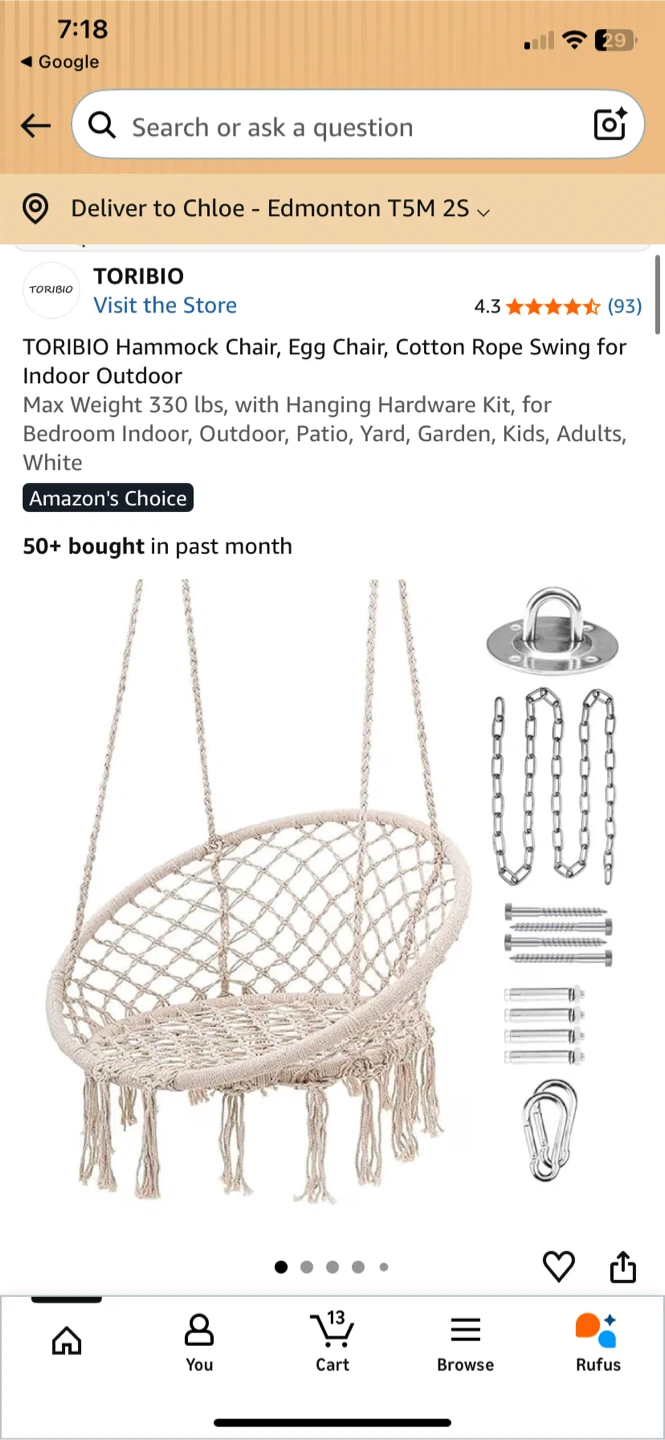 Hanging chair