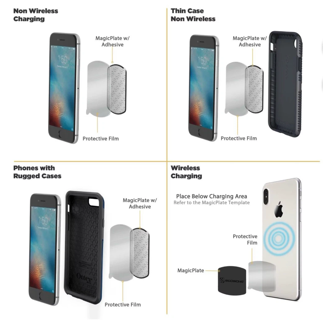 Scosche MagicMount Surface Magnetic Phone Mount - photo 2