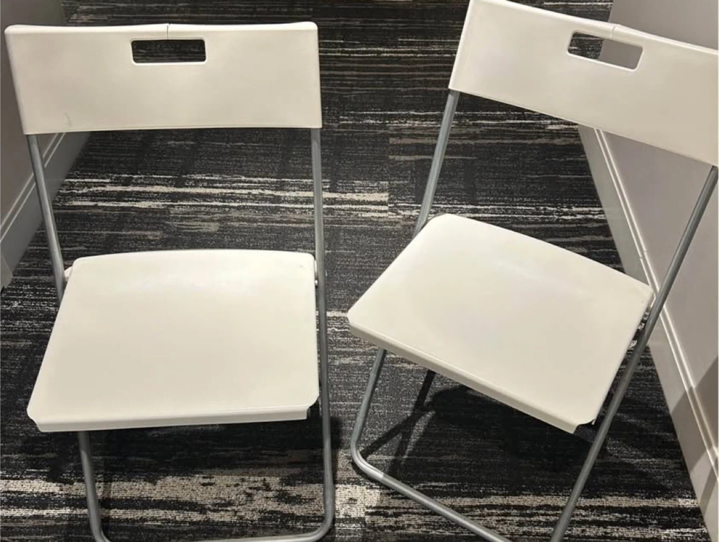 White Folding Chairs