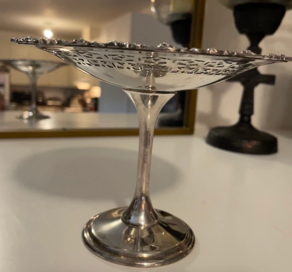 Standard Silver International Footed Compote Dish