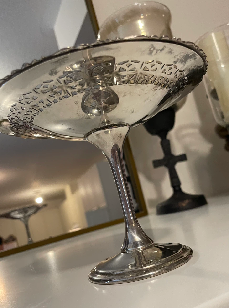 Standard Silver International Footed Compote Dish - photo 2