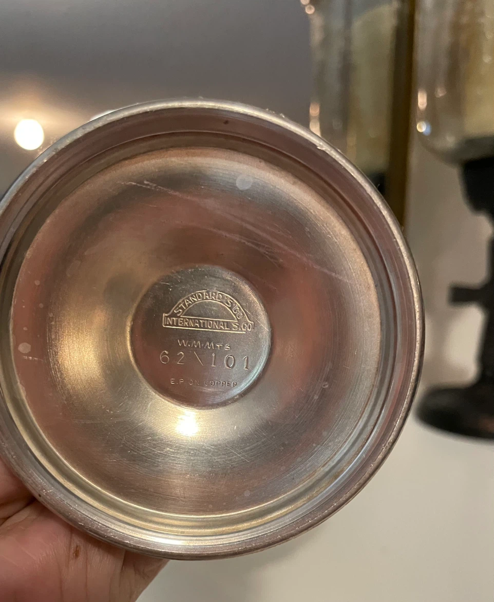 Standard Silver International Footed Compote Dish - photo 3
