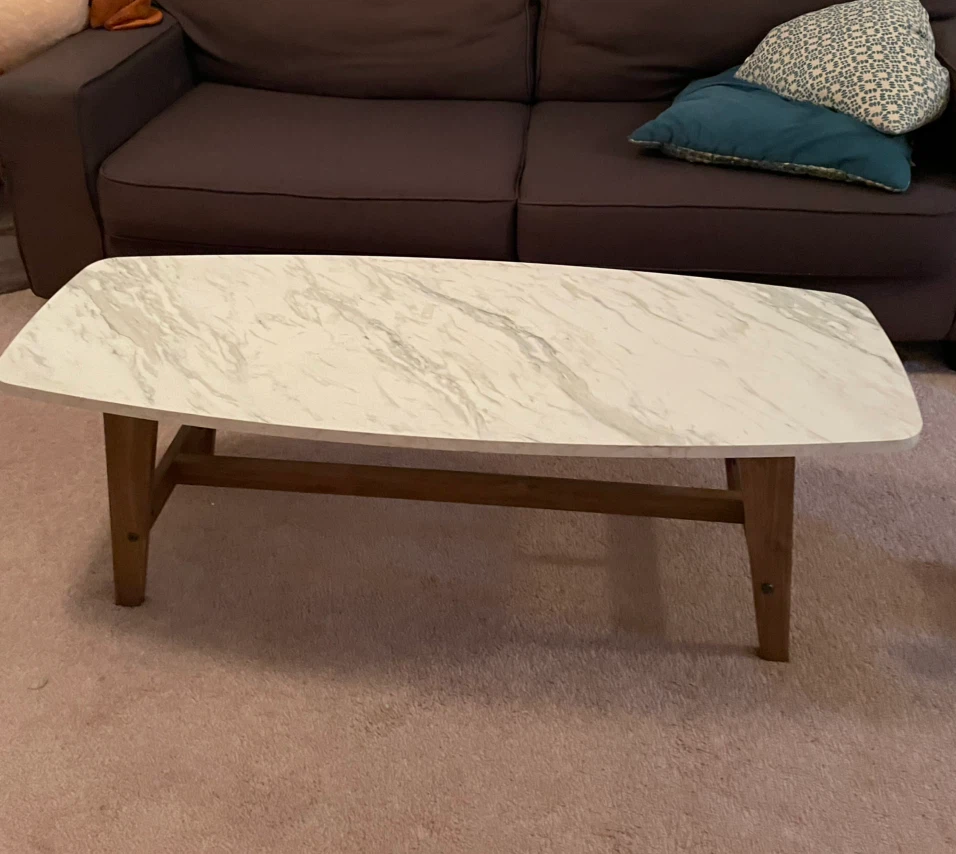 Marble Top Coffee Table - photo 2