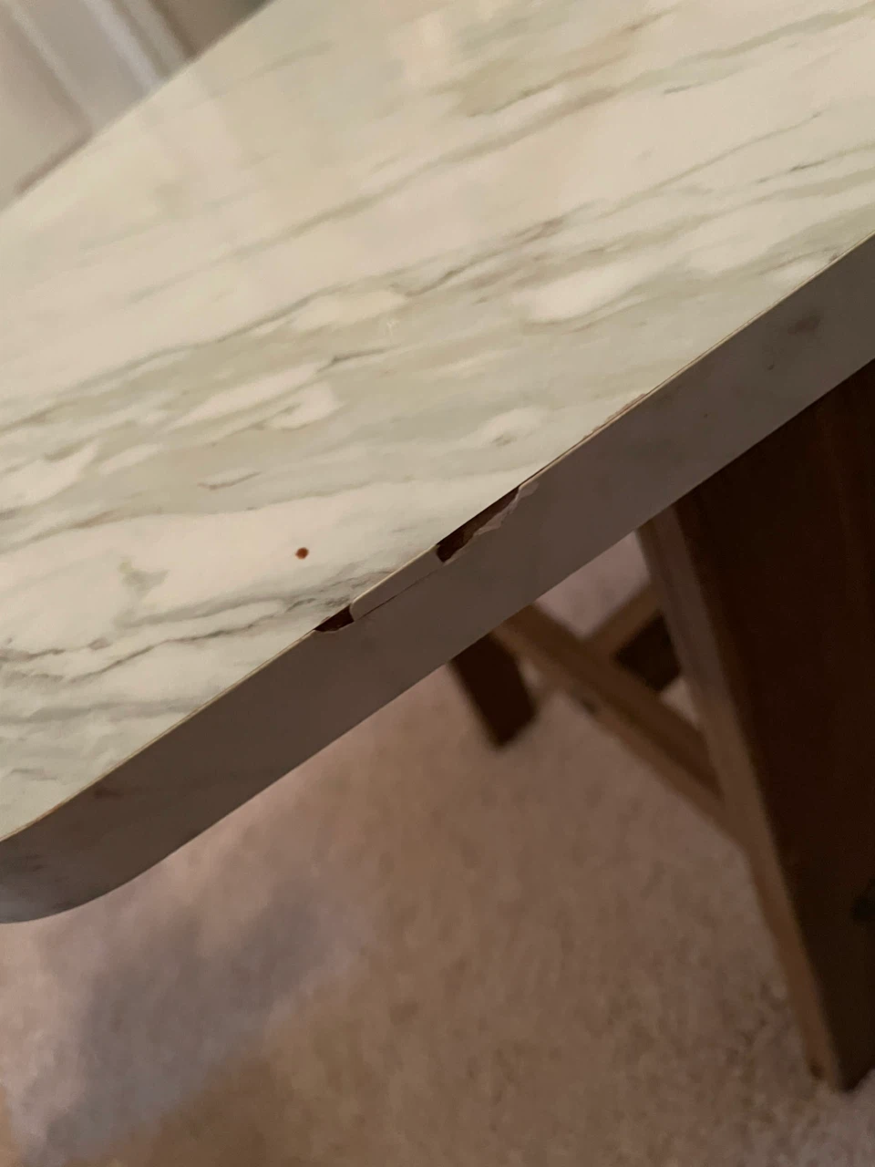Marble Top Coffee Table - photo 3