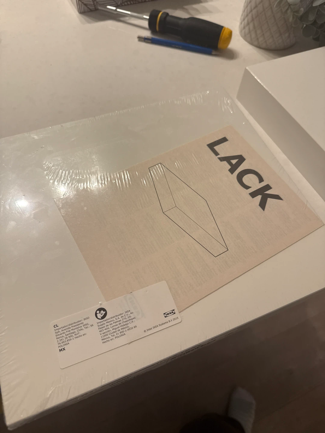 2x IKEA LACK Shelf